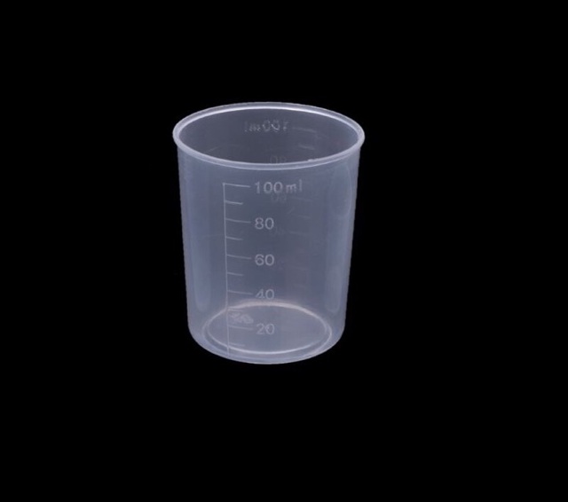 Cốc đo chia vạch 100ml - Nhựa plastic