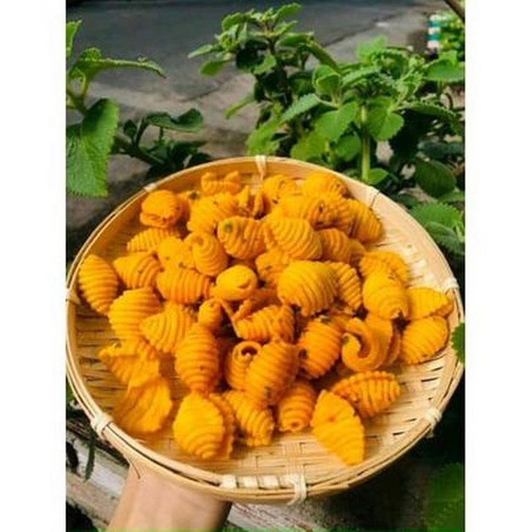 BÁNH ỐC CÀ NA MẮM HÀNH -  100G