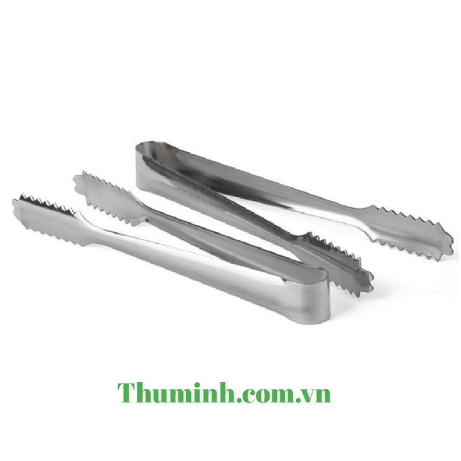 Kẹp Gắp Đá, Gắp Thức Ăn Inox 19cm/ 23cm/ 29cm