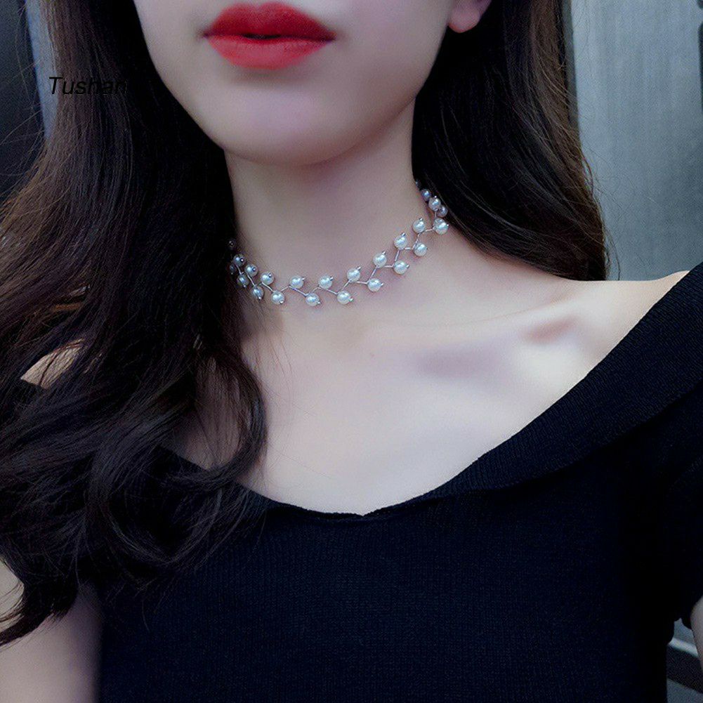 [HCM]Choker vòng cổ đính ngọc/pha lê