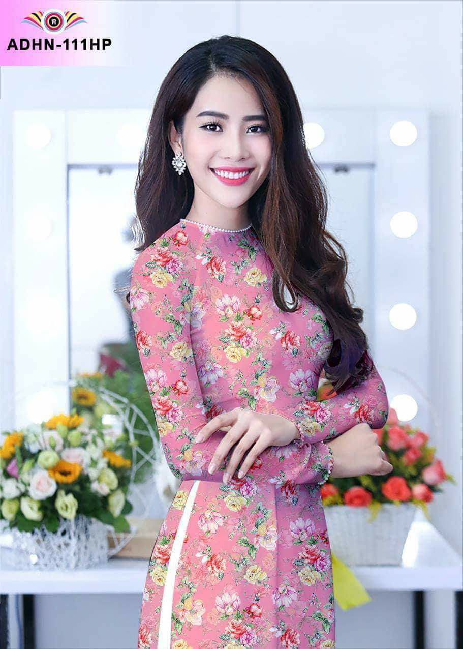 🍒siêu phẩm hoa nhí hồng lụa tơ nhật co giãn in 7d cực rễ thương