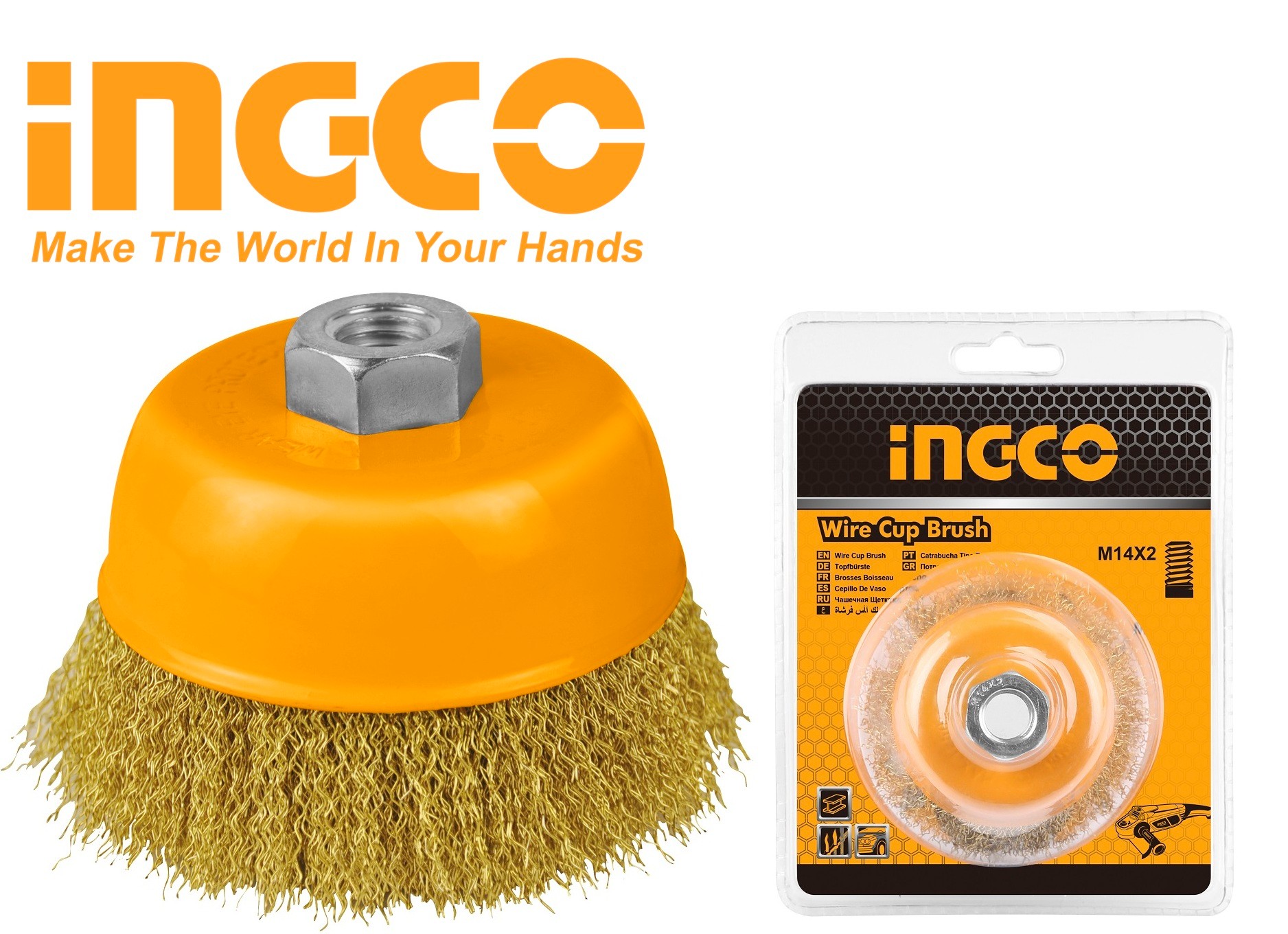 Chén cước thẳng 125mm 5inch wire cup brush Ingco WB11251 - WB11251 sản phẩm đa dạng về mẫu mã kích cỡ chất lượng đảm bảo cam kết hàng nhận được giống với mô tả
