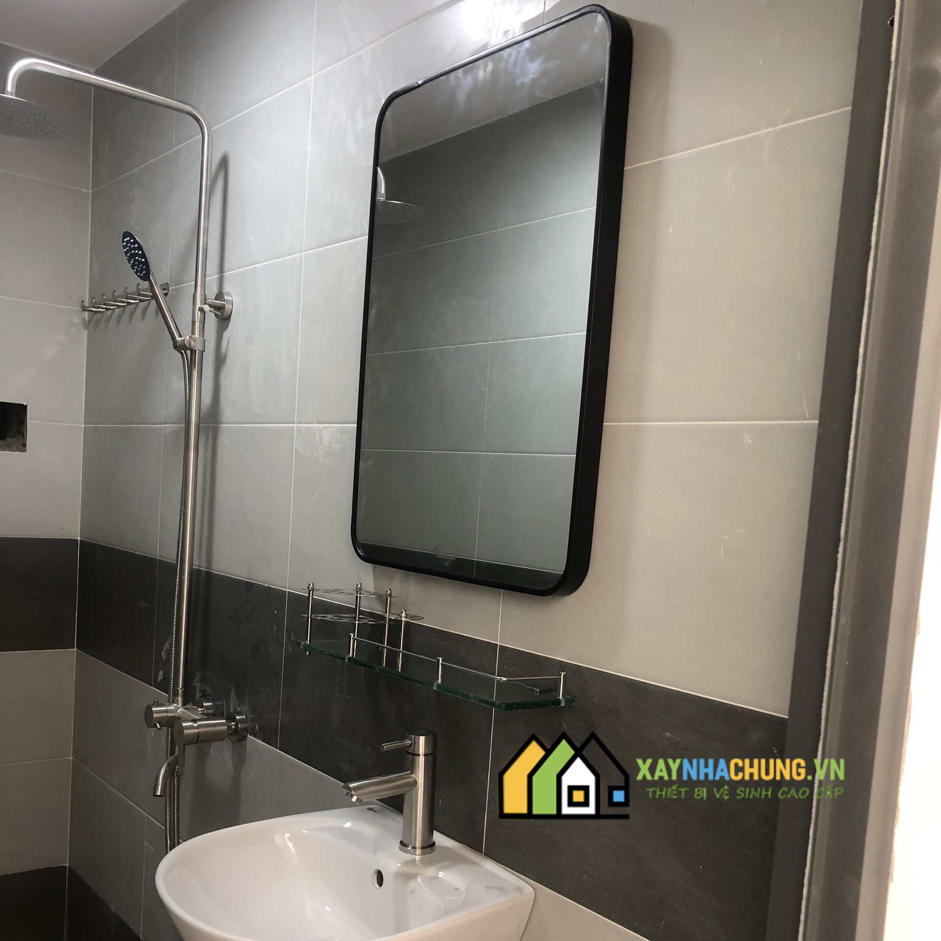 Gương phòng tắm cao cấp 50x70cm