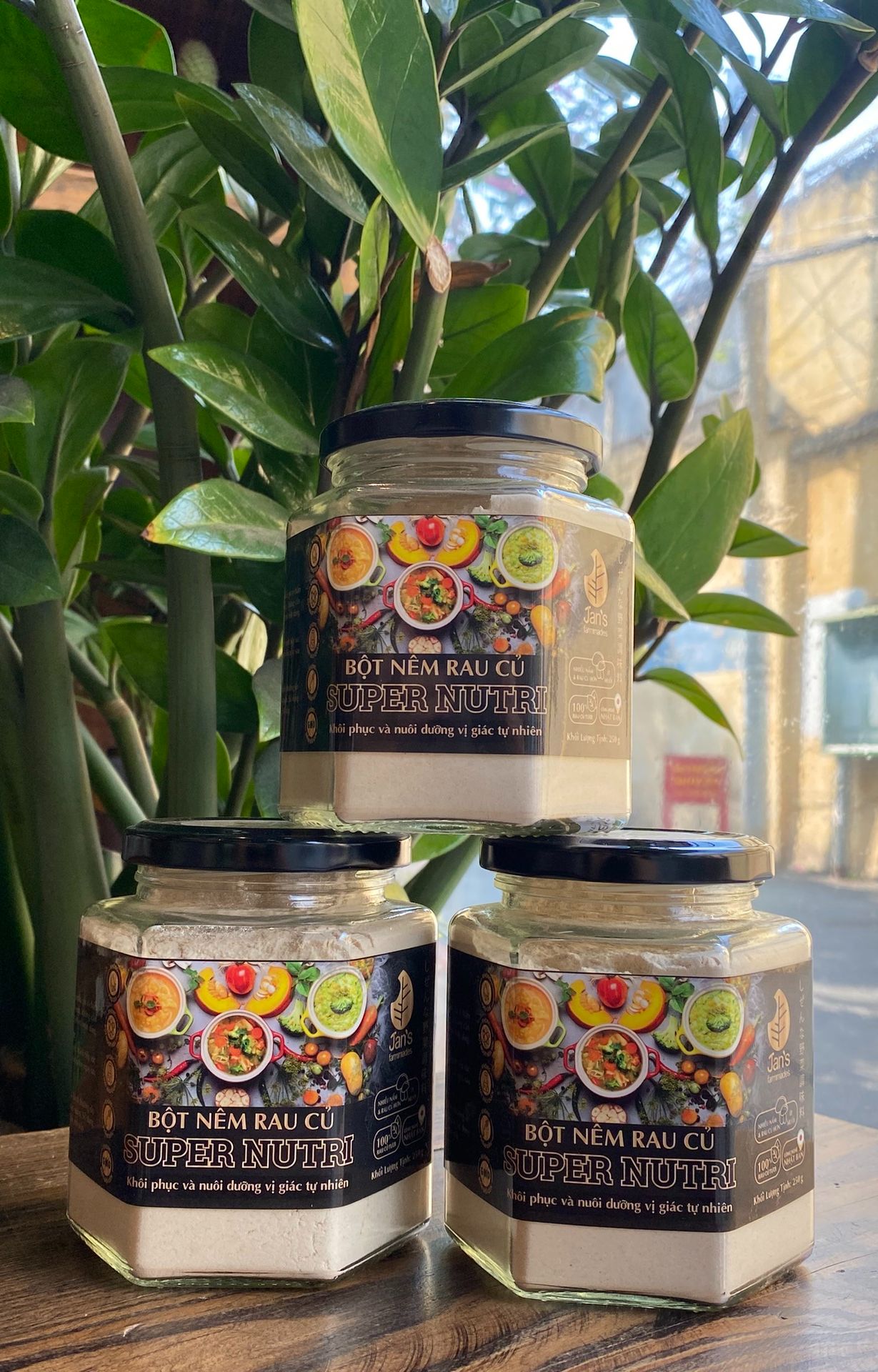 Bột nêm rau củ Super Nutri Jan's 250gr - Leafhouse hcm