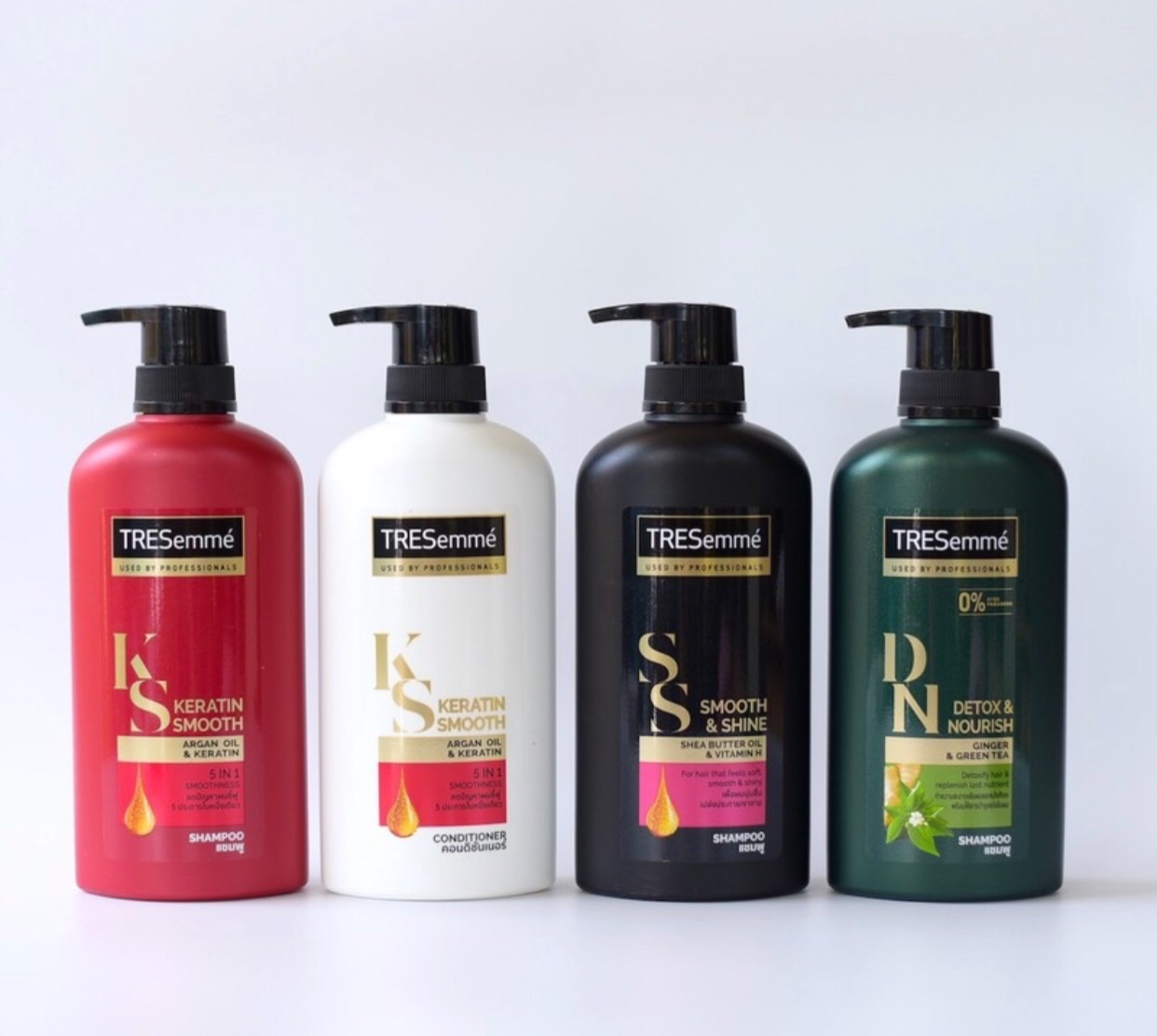 Dầu Gội - Xả TRESemmé Used By Professionals 480ml (Thái Lan)