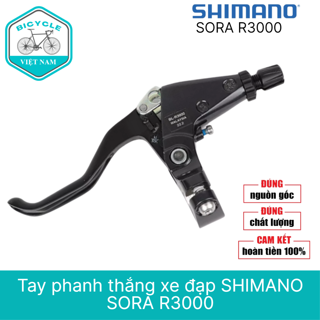 Cặp Tay Phanh Thắng Xe Đạp Shimano Sora R3000 – Hợp Kim Nhôm Siêu Nhẹ, Chính Hãng