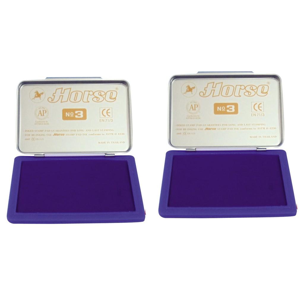 [HCM]Hộp dấu kim loại Horse đủ các size No.1No.2 và No.3