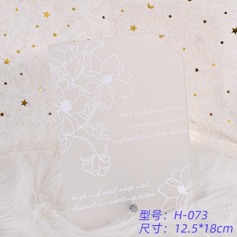Bảng trưng bày mẫu trang trí móng tay nhiều mẫu MOON NAIL