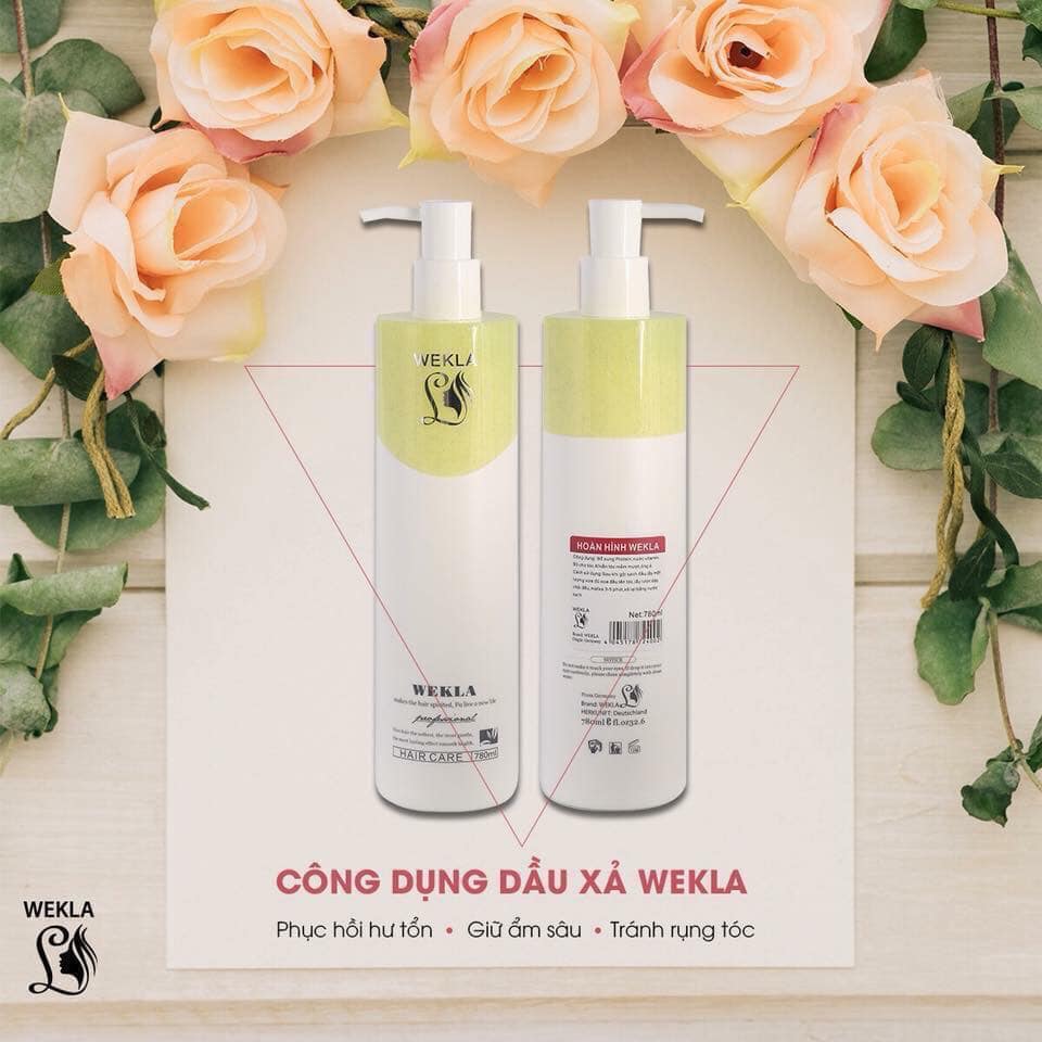 Dầu gội dầu xả siêu phục hồi Wekla