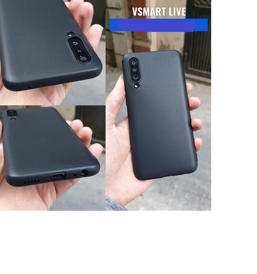 Ốp lưng dẻo đen cao cấp chống trầy xước ố bẩn cho điện thoại Vsmart Live
