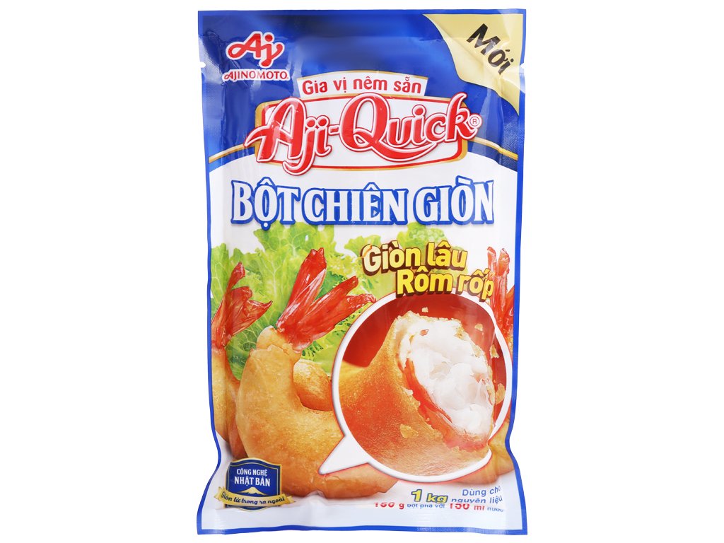 Bột Chiên Giòn Hải Sản Aji-Quick (150g)