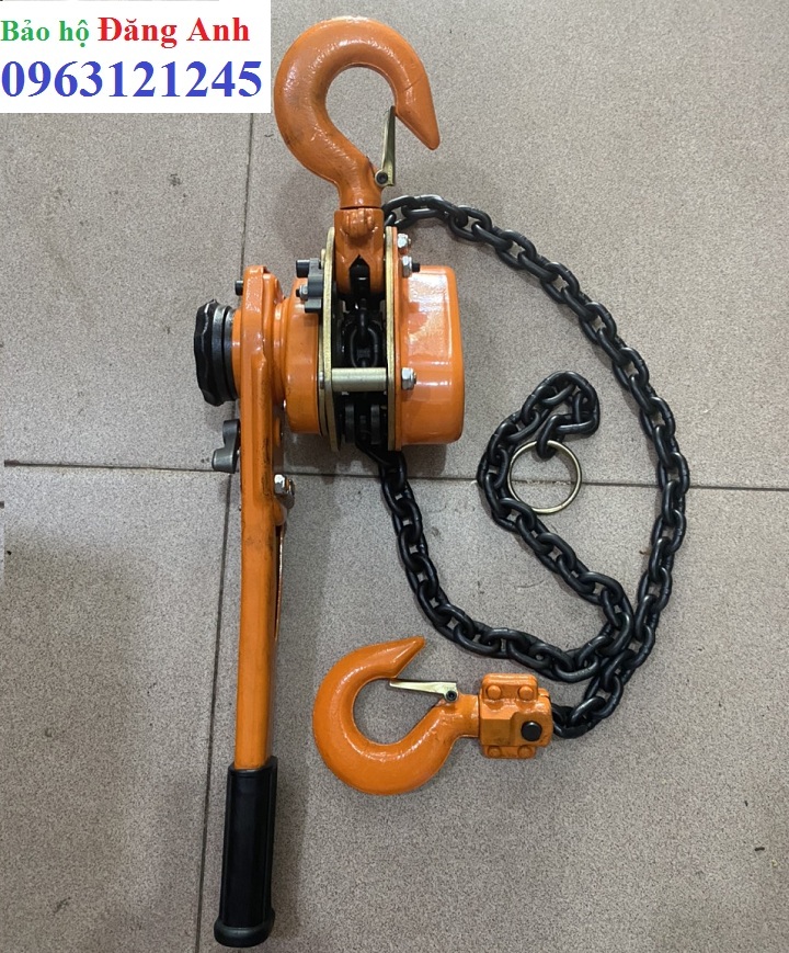 Pa lăng lắc tay xích 1 tấn