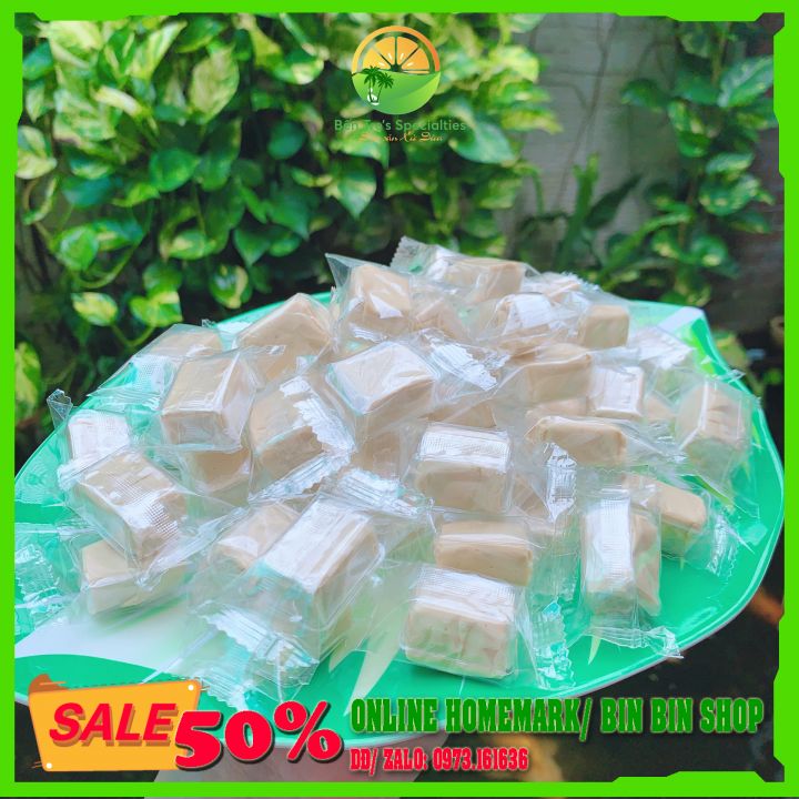[500G] Kẹo dừa sáp truyền thống - đồ ăn vặt