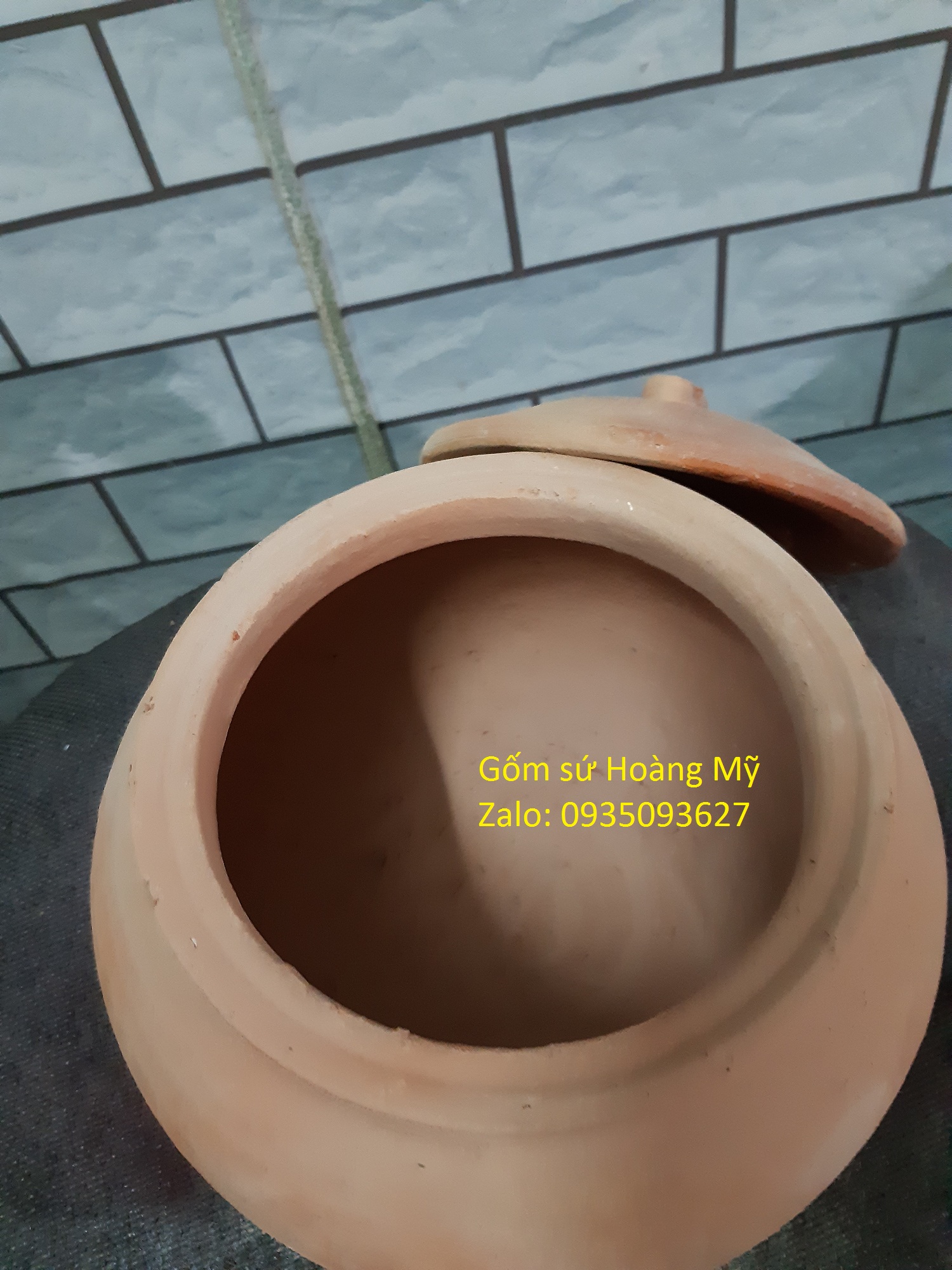 [HCM]nồi đất  nướng gà bầu bụng 28 cm