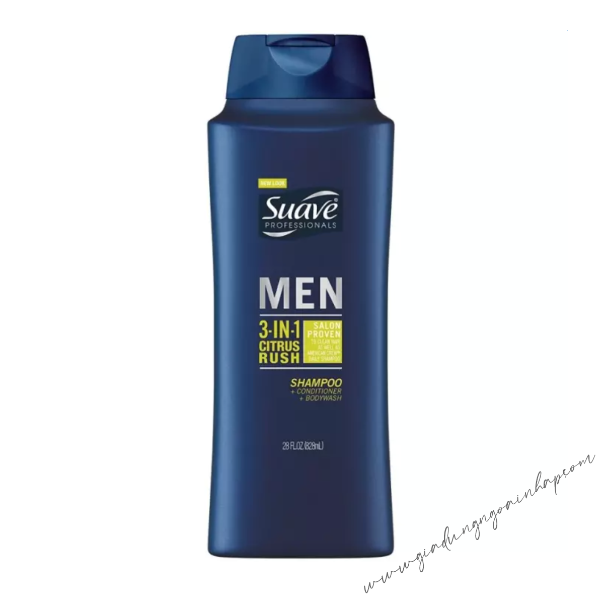 Dầu gội xả Suave Men 3 trong 1 (828ml)
