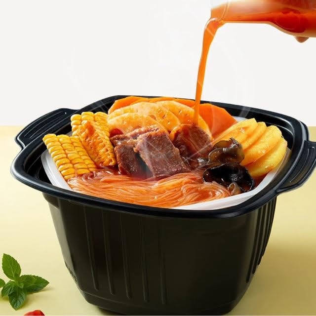 [ Cực ngon - Giá rẻ ] [ Lẩu nạm bò cà chua ] - Lẩu tự sôi Haidilao hôp 365gr