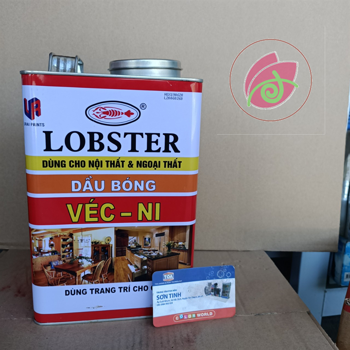 Véc Ni Lobster bảo vệ bề mặt gỗ 3.5L vecni