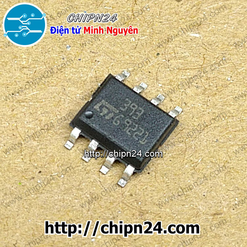Ic dán lm393 sop-8 hàng tốt