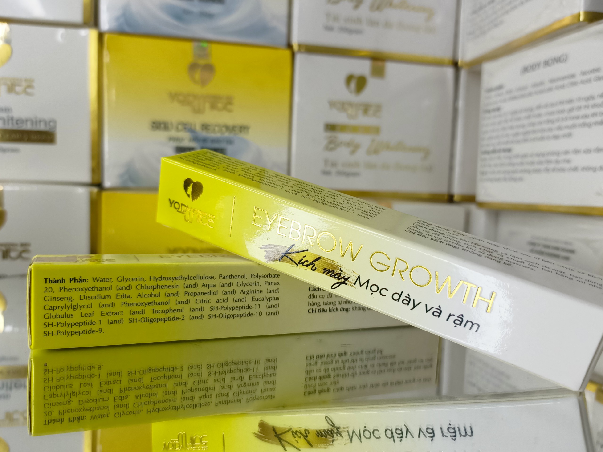 [Hàng chuẩn] Serum Dưỡng mày EyeBrow Growth Yody White Phương Anh