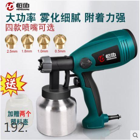 máy phun sơn dầu PU 4 béc bằng đồng  bình chứa ynox