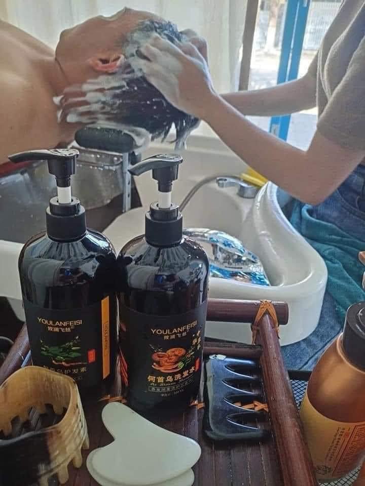 Dầu Hà Thủ Ô Linh Chi Chai 500ml (Gội, Xả)