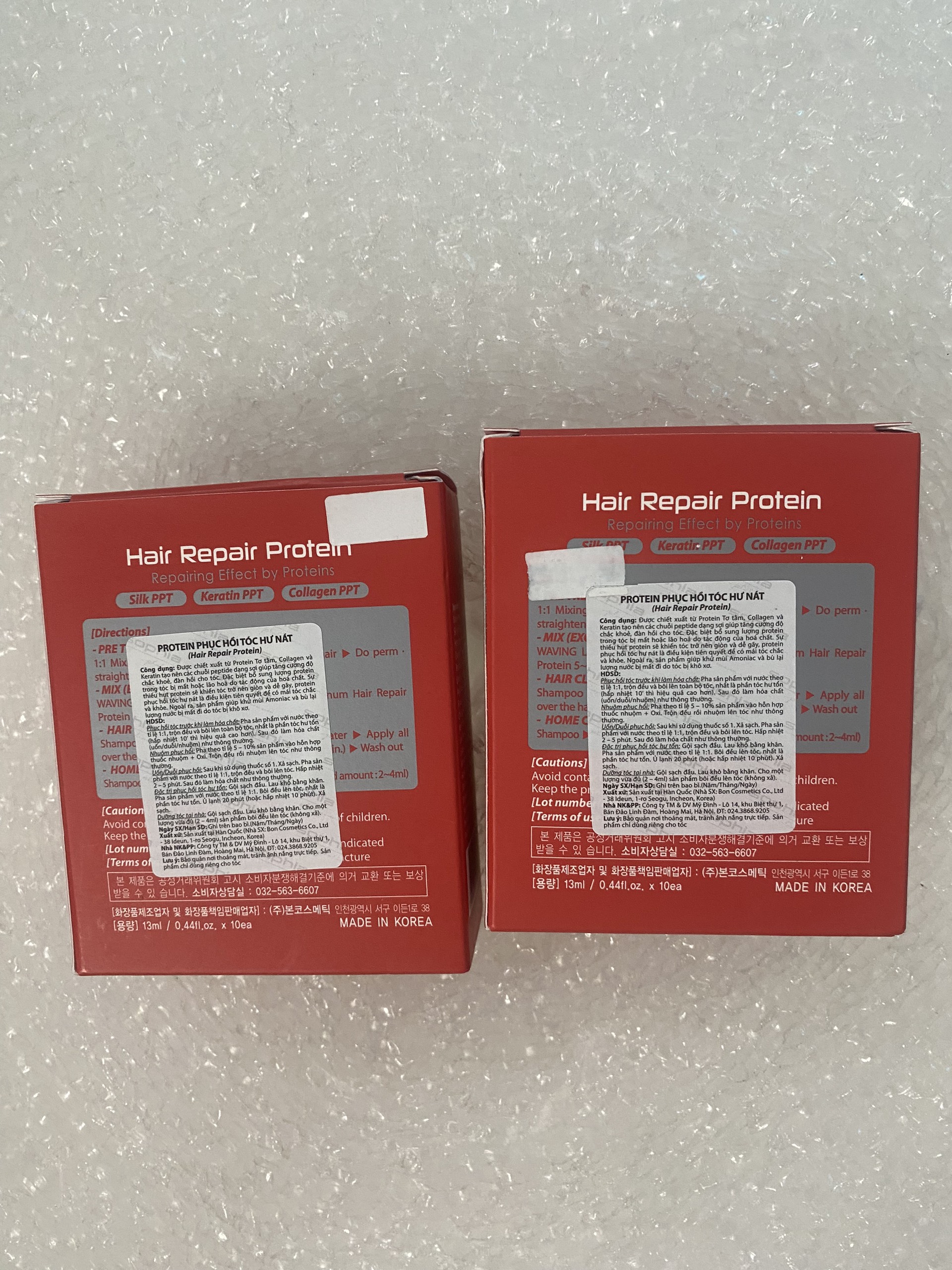 Huyết Thanh Sophia Phục Hồi Tóc Nát Hư Tổn Nặng, Tái Tạo Tóc Protein Sophia 1 hộp 10 ống x13ml