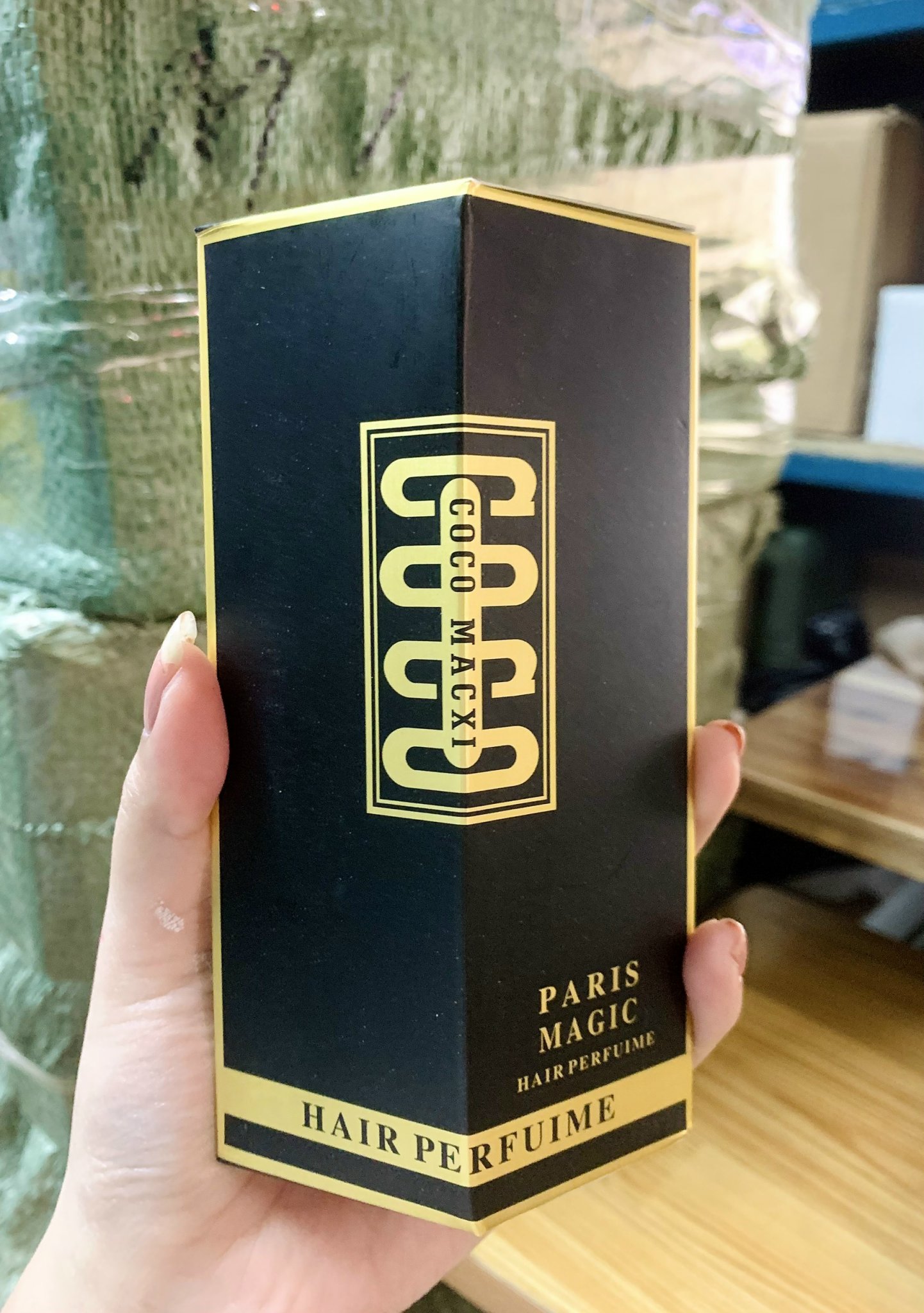 Tinh dầu dưỡng tóc hương nước hoa hair perfume coco macxi 60ml