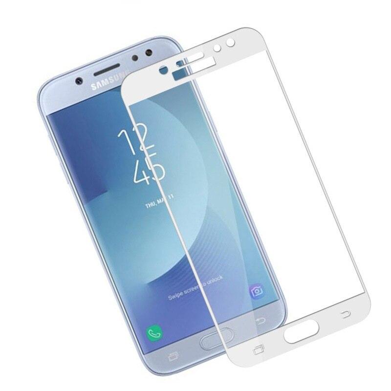 Cường lực full màn Samsung Galaxy J7 Pro (Trắng)