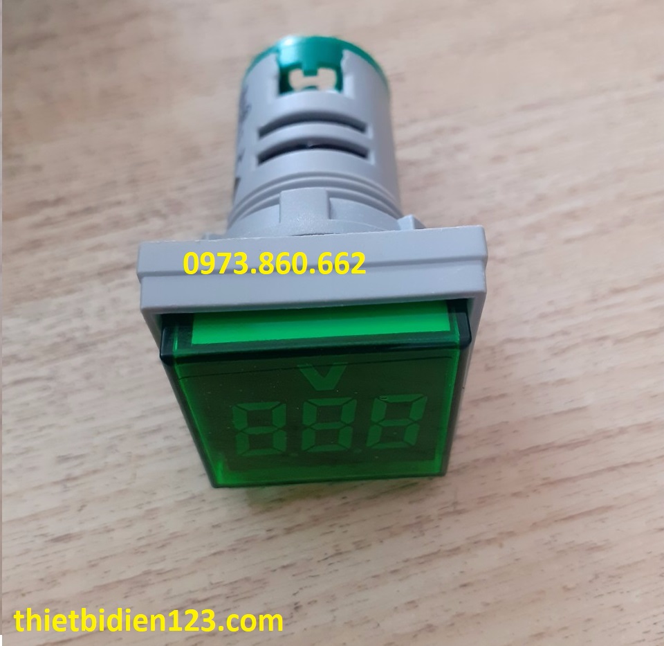Combo of 5 Led Lights Displaying Voltage - Amperage, Non-22Mm