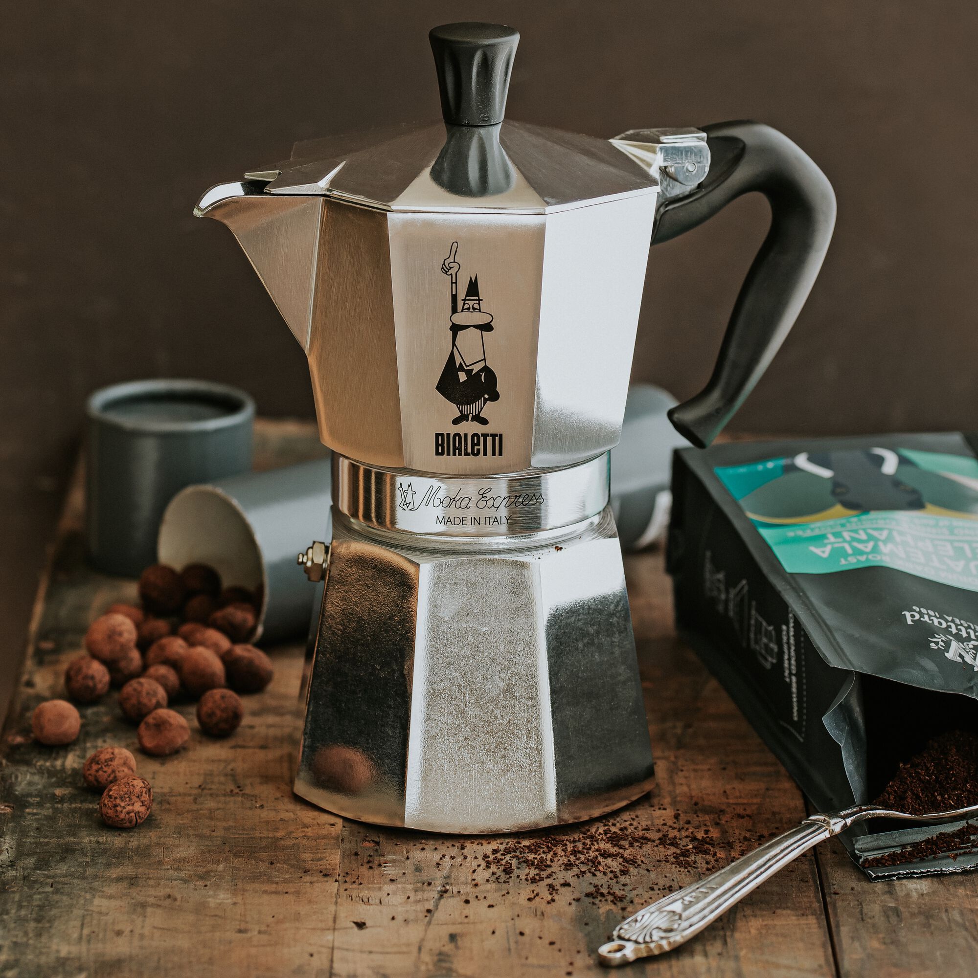 Bình Pha Cà Phê Bialetti Moka - Chính Hãng