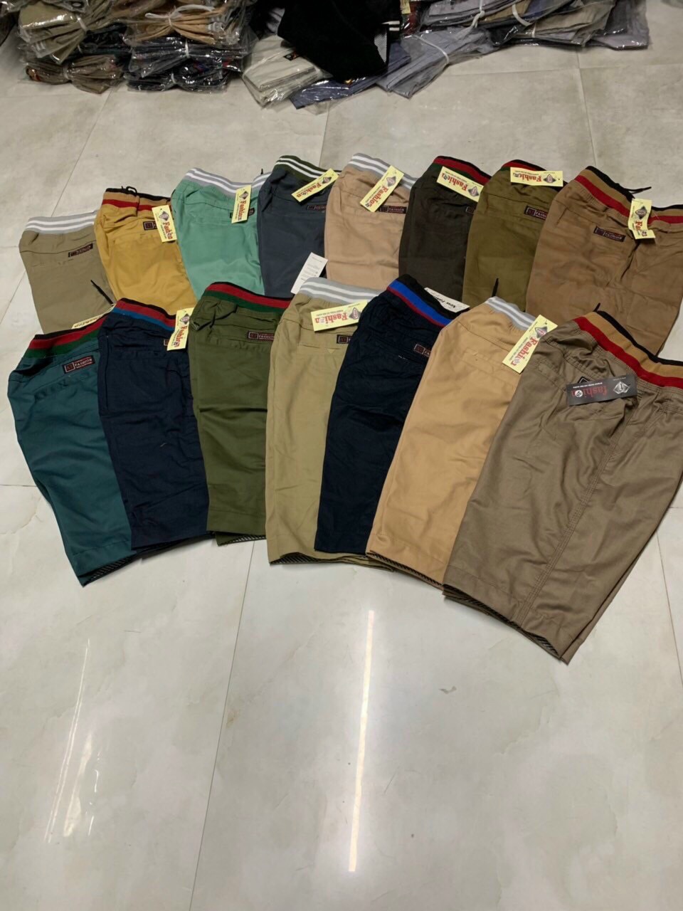 [HCM]Quần kaki lưng thun cột dây (size 40-67kg)