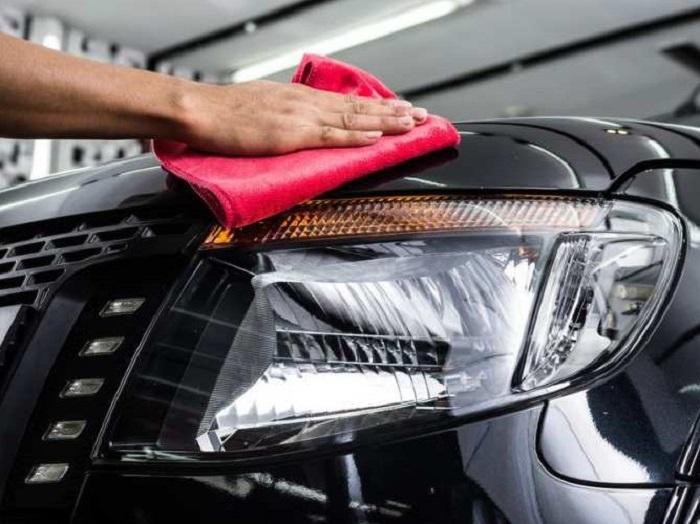 Khăn lau xe siêu sợi cao cấp Sonax Microfibre cloth (40cm x 40cm)