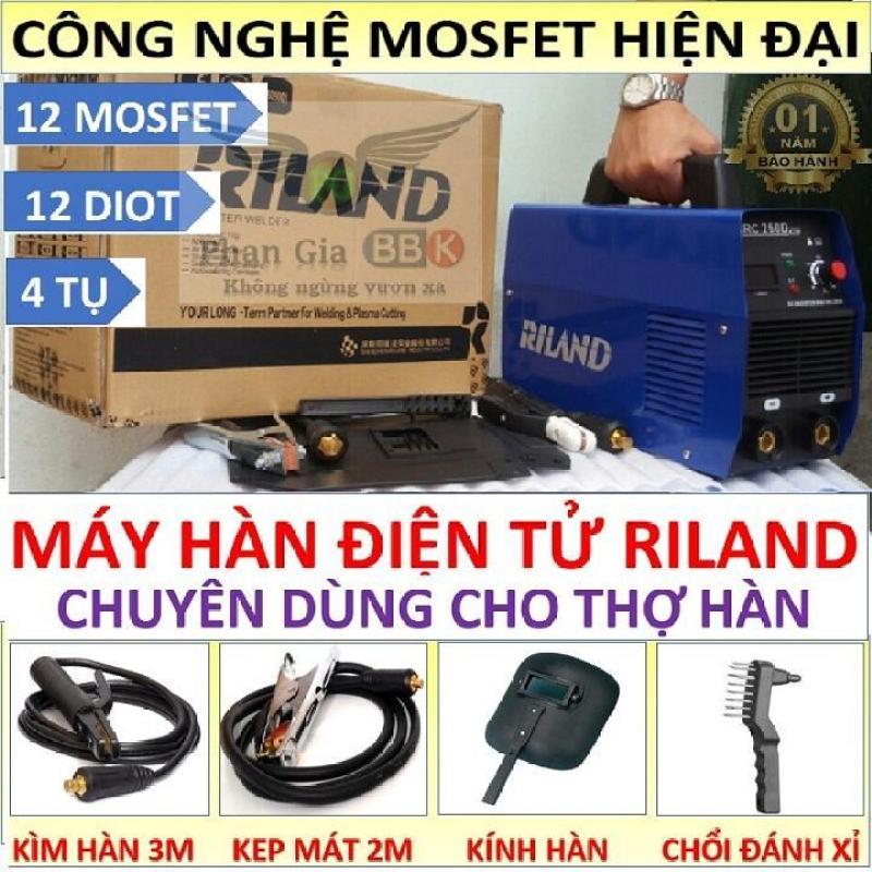 Máy hàn điện tử Riland, Máy hàn que, Máy hàn mini công nghệ Mosfet - bảo hành 12 tháng