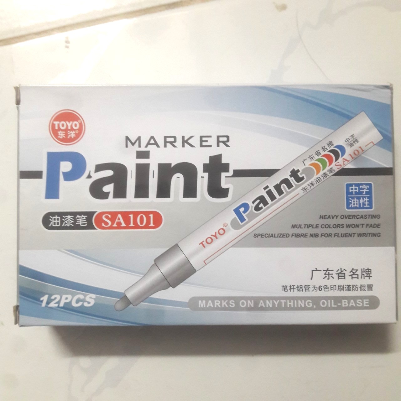 Hộp bút sơn TOYO repaint Marker SA101 (12 Cây)