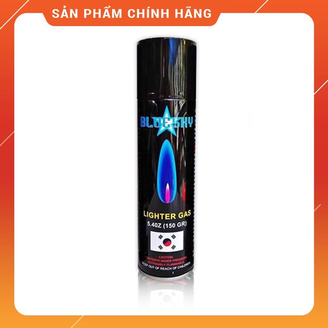 Vỏ Bình nạp Bluesky 150GR (275ML) chính hãng chuyên dụng dành cho hộp quẹt bật lửa ga các mẫu (KHÔNG XĂNG KHÔNG GAS)