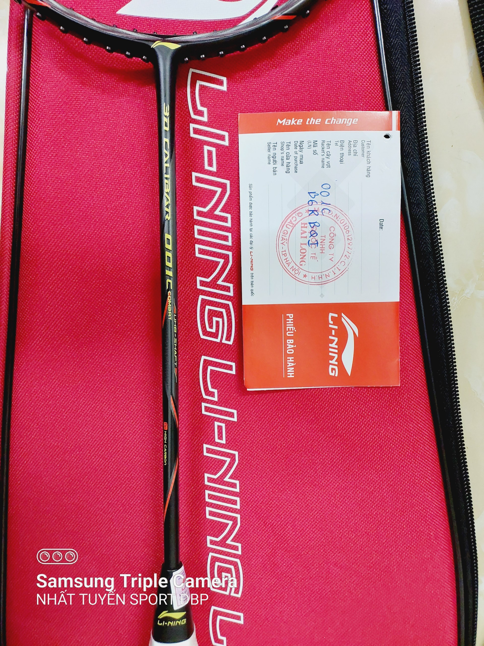 Vợt cầu lông Lining 3D Calibar 001C (Chính hãng)