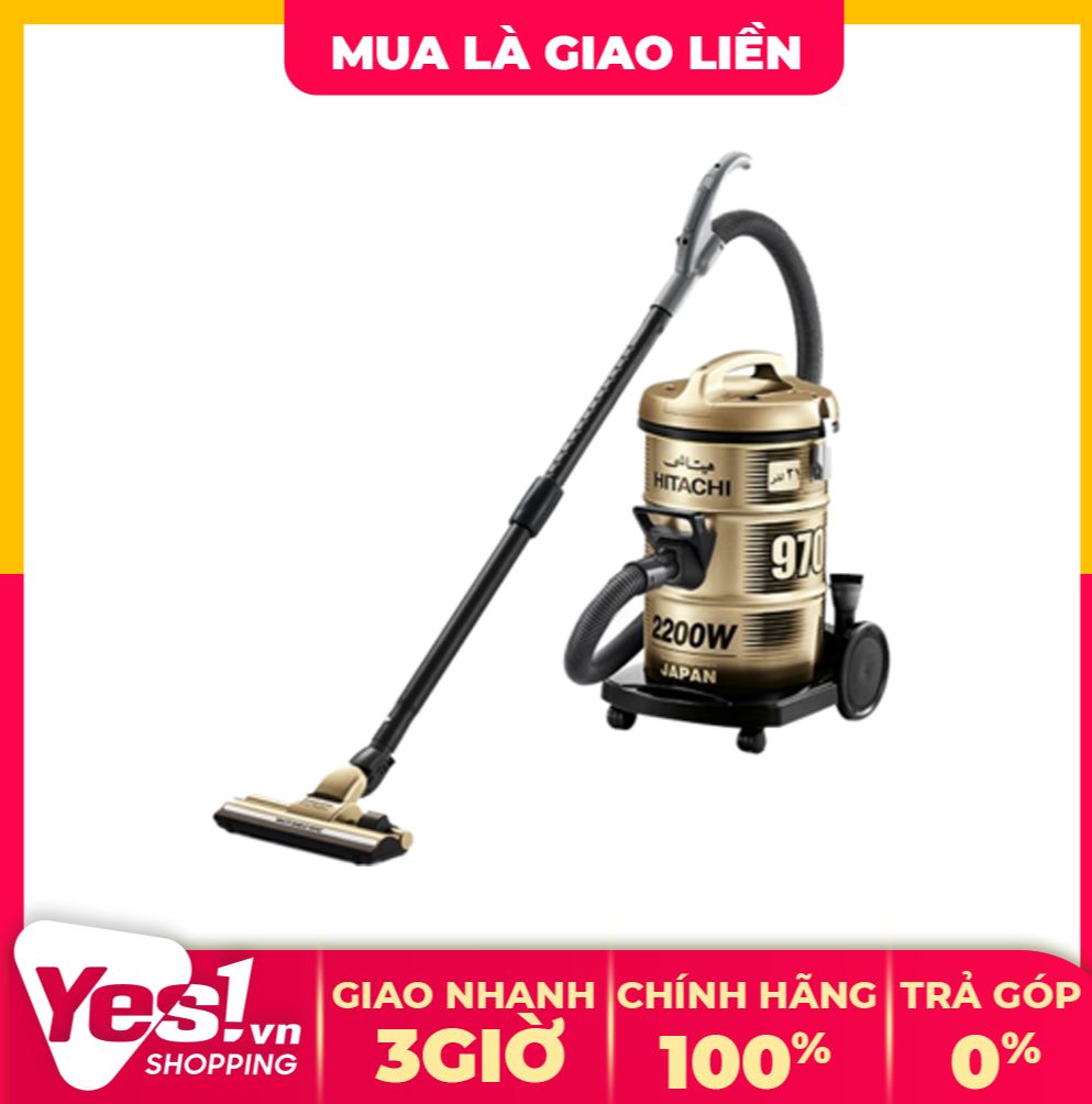 Máy hút bụi hitachi cv-970y - bảo hành chính hãng - voucher 10% tối đa 400k