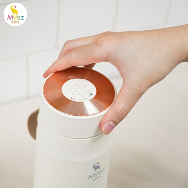 (Đơn 29K Freeship 15K) Bình đun nước pha sữa di động MB058 Moaz BéBé MB - 058 NAM1