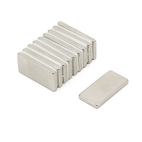 Combo 10 viên nam châm siêu mạnh 20x10x2mm lực từ N35