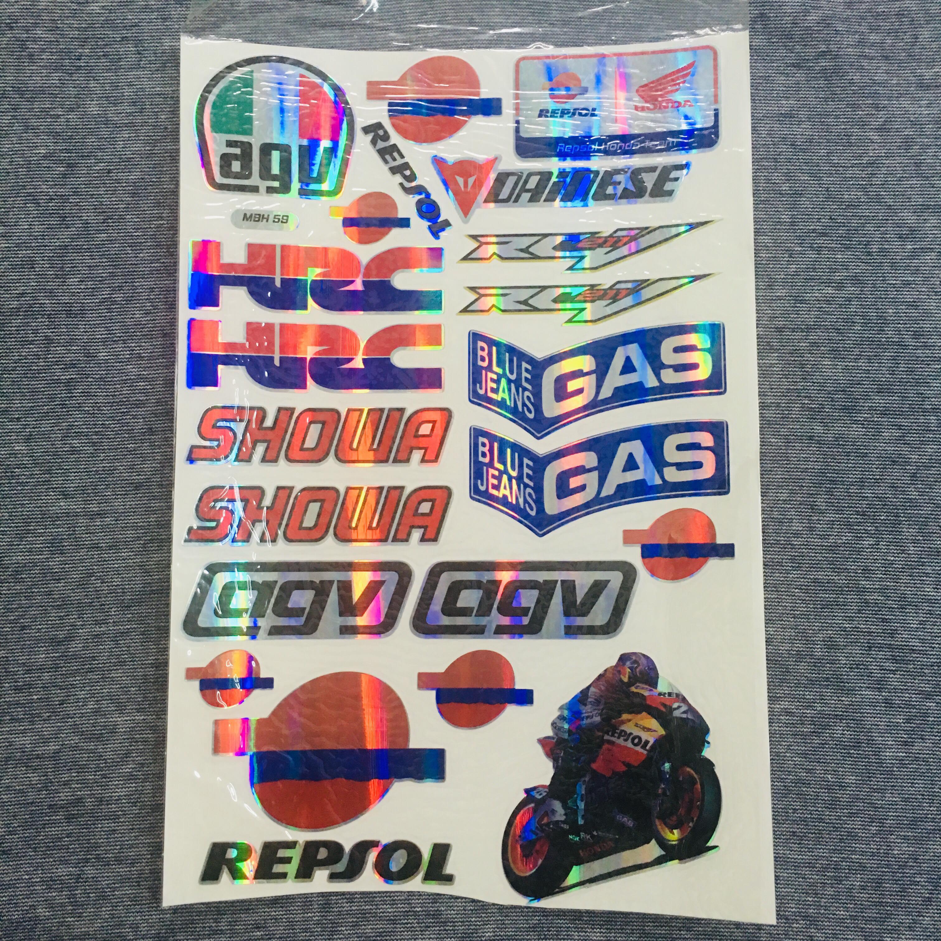 [HCM]TEM TẤM LOGO MẠ CROM NHIỀU LOGO ĐA DẠNG (REPSOL).