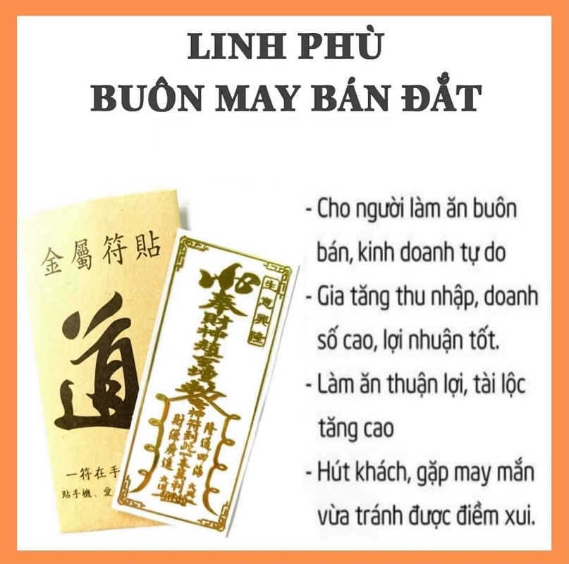 Linh Phù Buôn May Bán Đắt Dán Điện Thoại