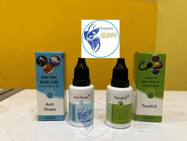 [COMBO] Anti Stress và Parakill - dưỡng cá