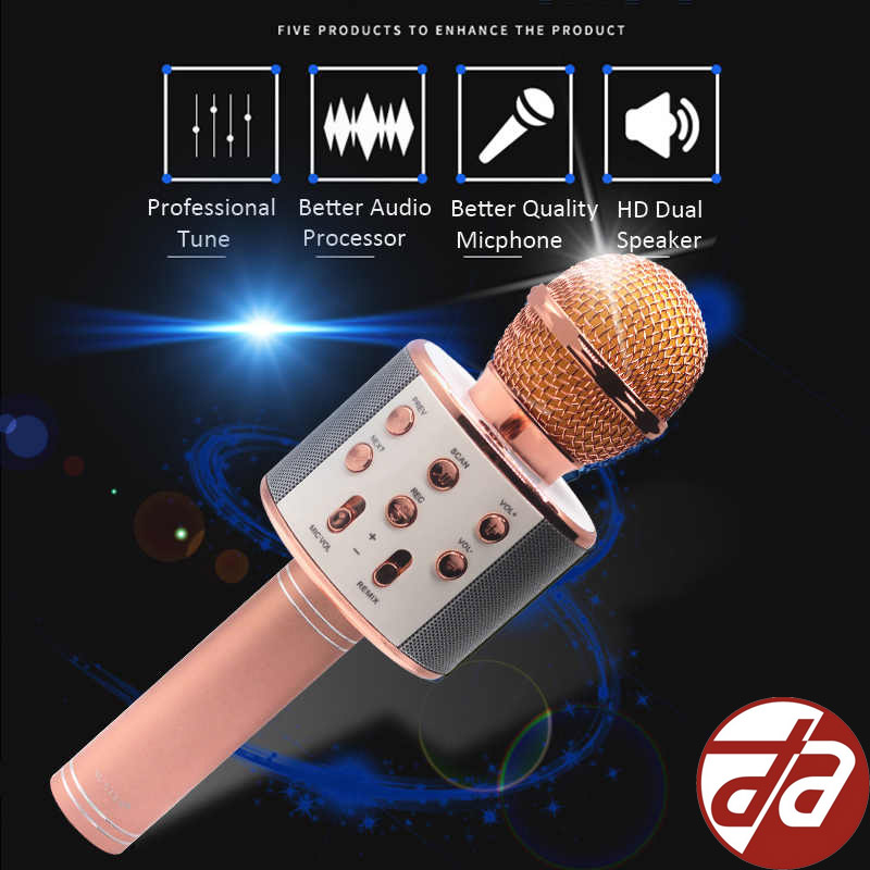 [HCM]Micro Karaoke Kiêm Loa BLUETOOTH WS858