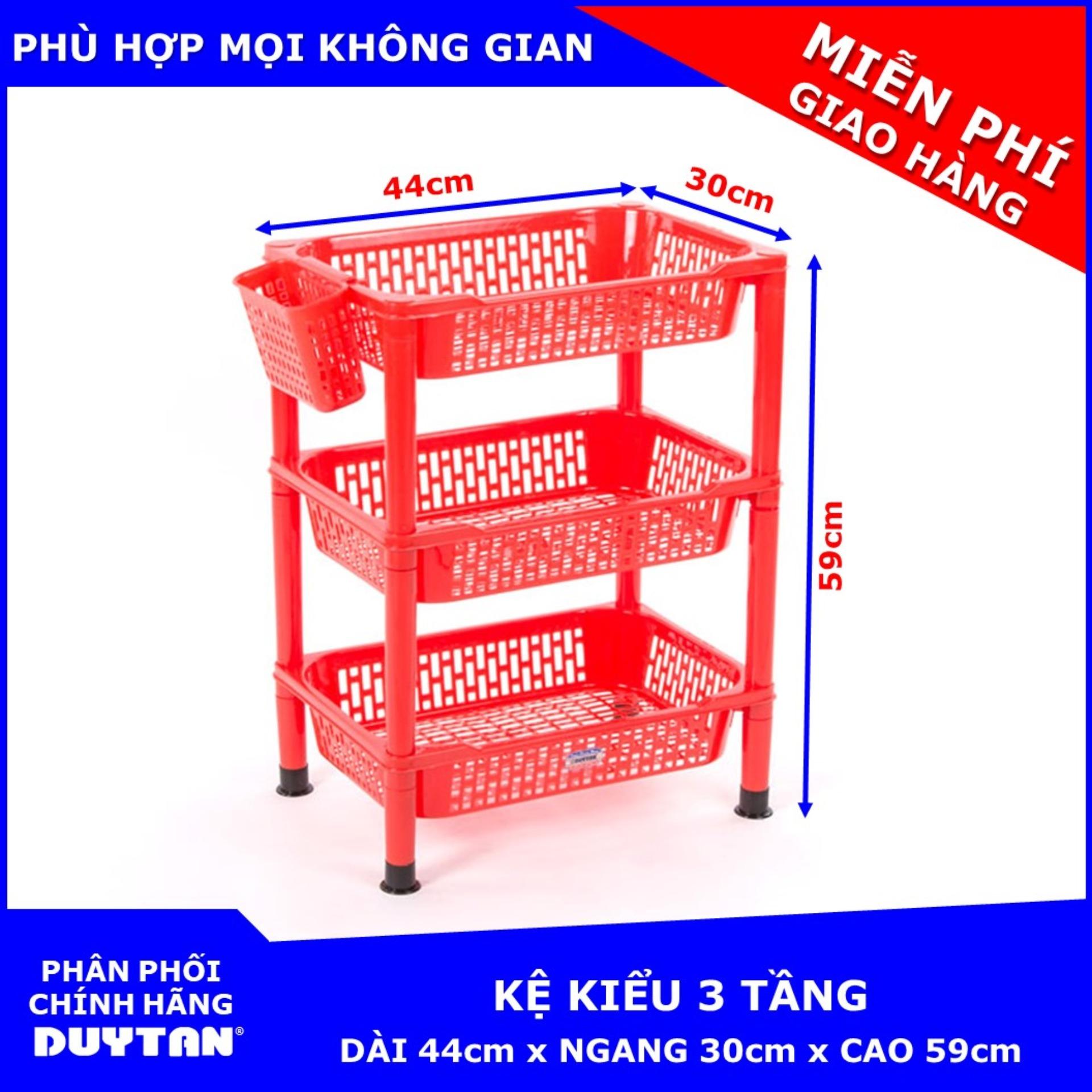 Kệ kiểu 3 ngăn Duy Tân - Giao màu mẫu nhiên