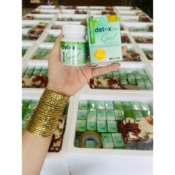 detox rau girl đào thải mỡ bụng