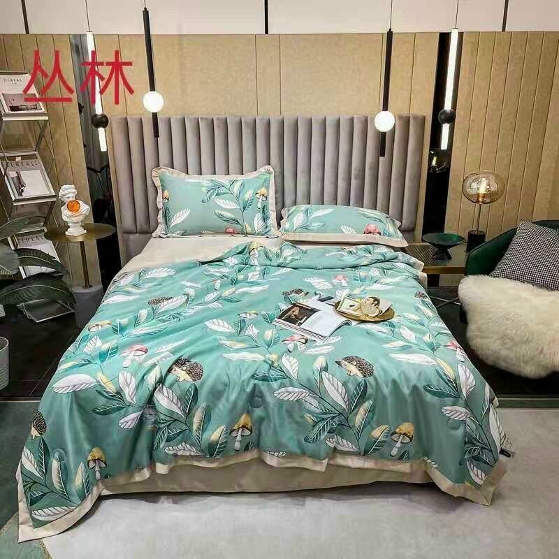 [HCM]Chăn lụa [CAO CẤP] chăn hè lụa thái chăn cotton lụa kích thước 2mx2m2 - Chăn nằm điều hòa chăn lụa thái siêu mềm mịn mát