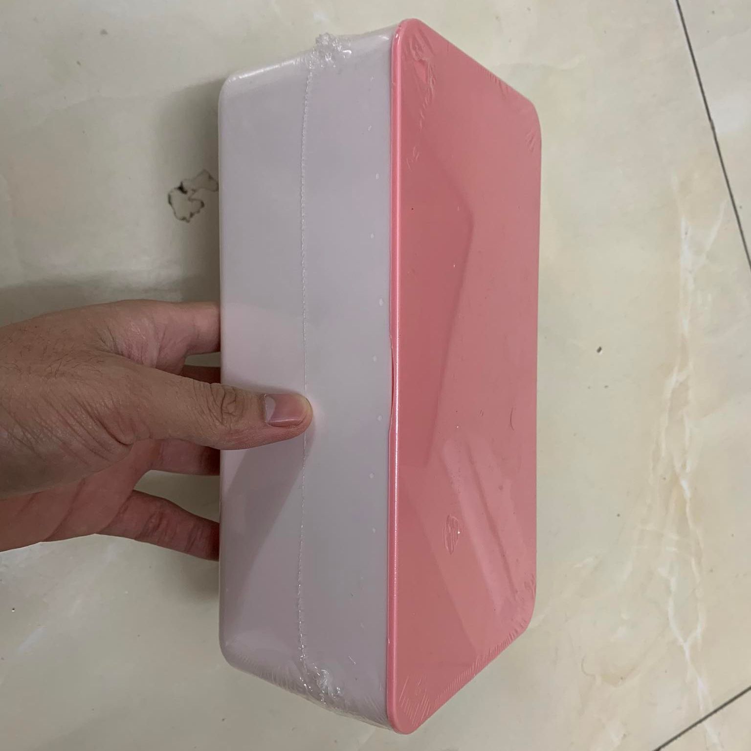 Hộp đựng khẩu trang - giấy ăn để bàn