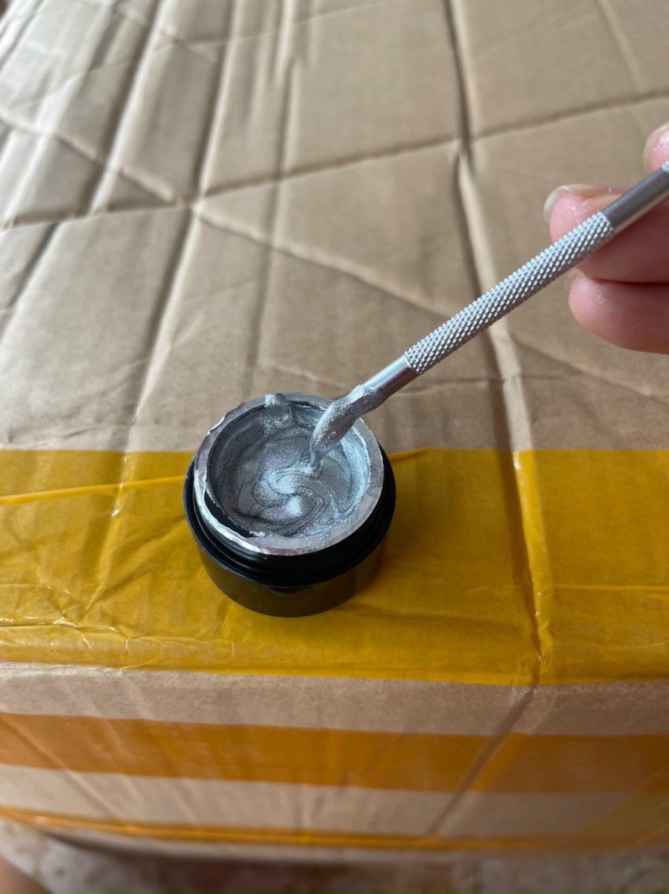 Gel Vẽ nail Metal siêu sáng ( lẻ 1 hũ)