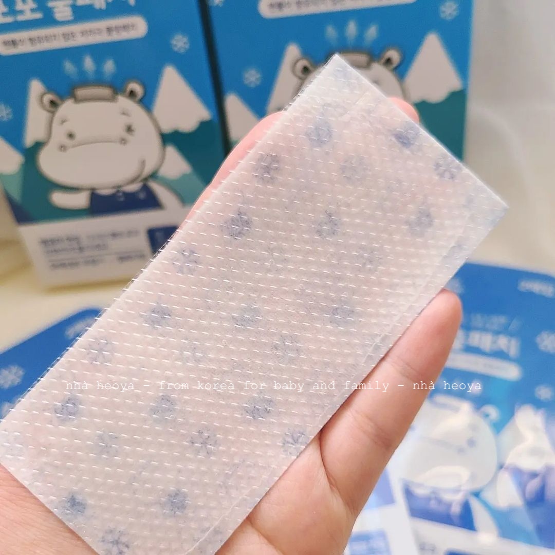 MIẾNG DÁN HẠ SỐT HAMSOA CHO BÉ