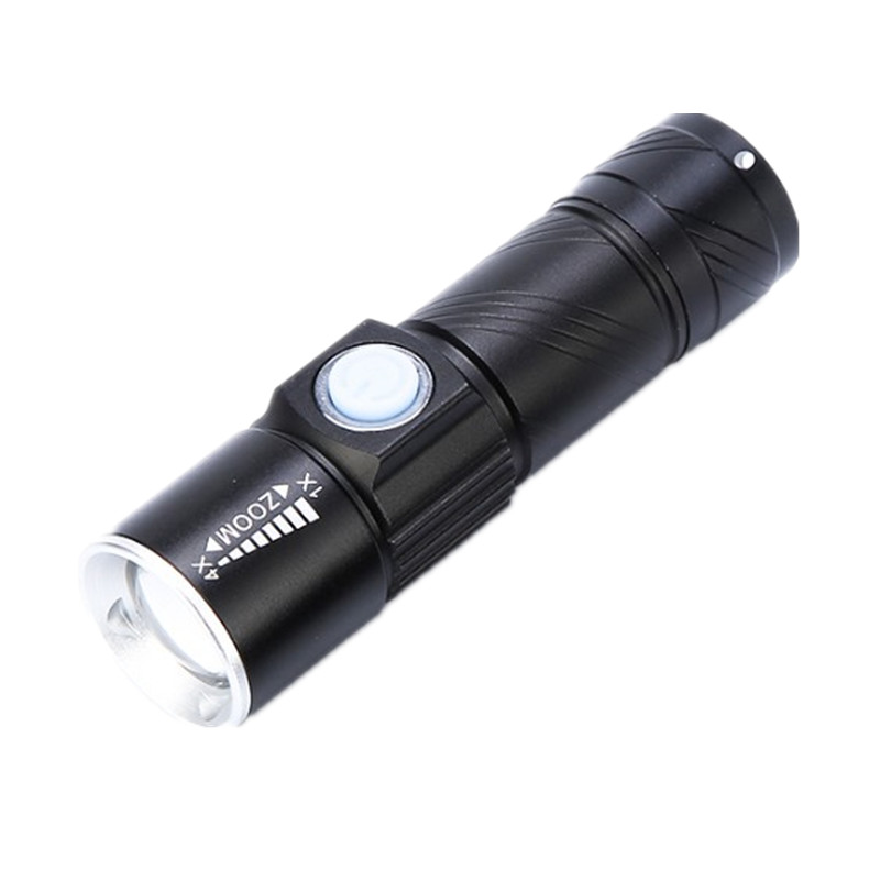 Đèn pin mini Q5 sạc USB